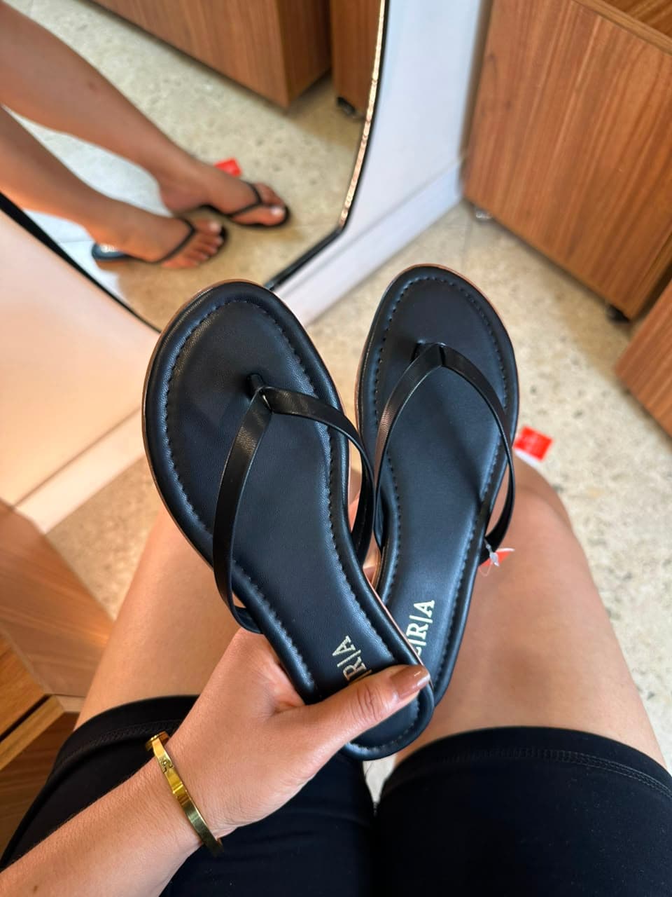 Rasteirinha Basic aberta — 2